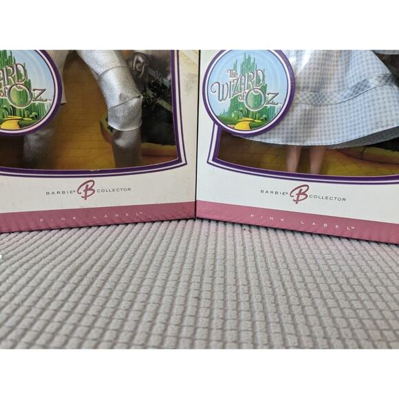 Wizard of Oz Dorthey Toto Barbie Tin Man Ken 2006 Pink Label Mattel Lot of 2 NIB - Picture 5 of 7